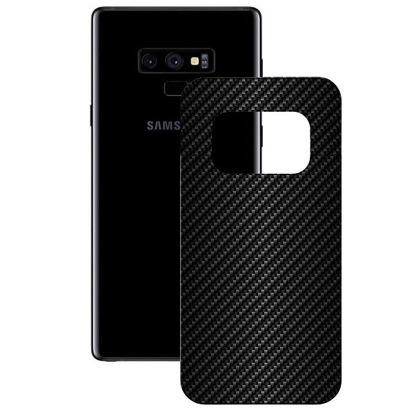 Película para Samsung Galaxy Note 9 - Traseira de Fibra de Carbono Preta - Gshield