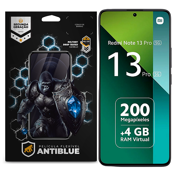 Película para Xiaomi Redmi Note 13 Pro 5G - AntiBlue - Gshield