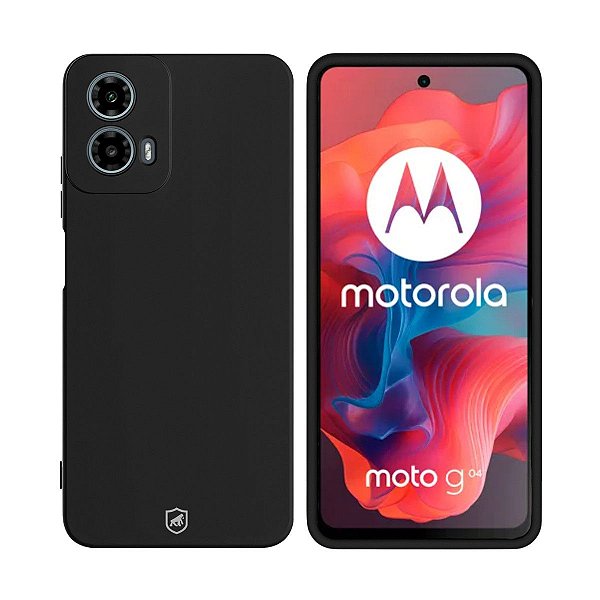 Capa para Motorola Moto G04 - Silicon Veloz - Gshield
