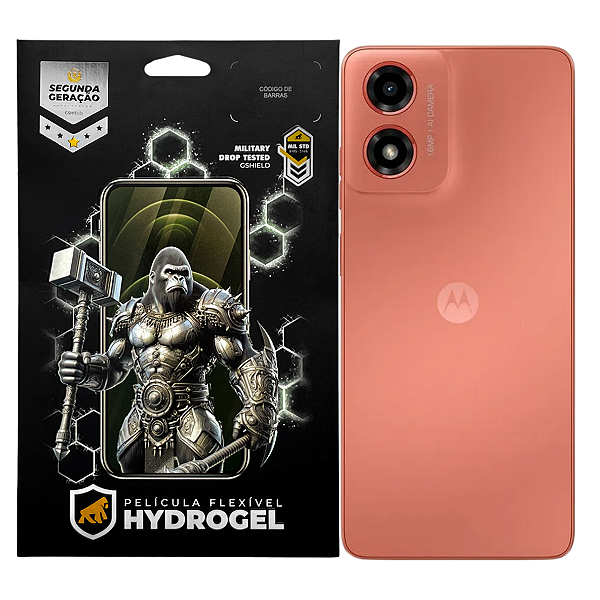 Película para Motorola Moto G04 - Traseira Hydrogel HD - Gshield