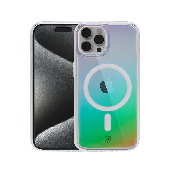 Capa para iPhone 15 Pro Max - MagSafe Holo - Gshield