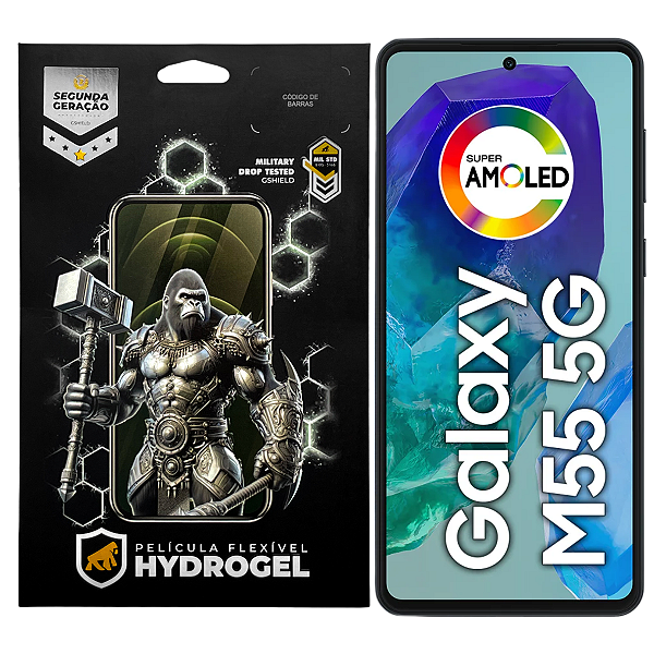 Película para Samsung Galaxy M55 5G - Hydrogel Gamer Fosca - Gshield