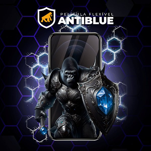 Película AntiBlue para Samsung Galaxy - Protege a visão e o envelhecimento da pele - Gshield