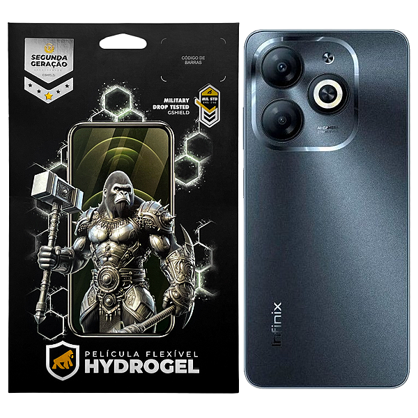 Película para Infinix Smart 8 Pro - Traseira Hydrogel HD - Gshield