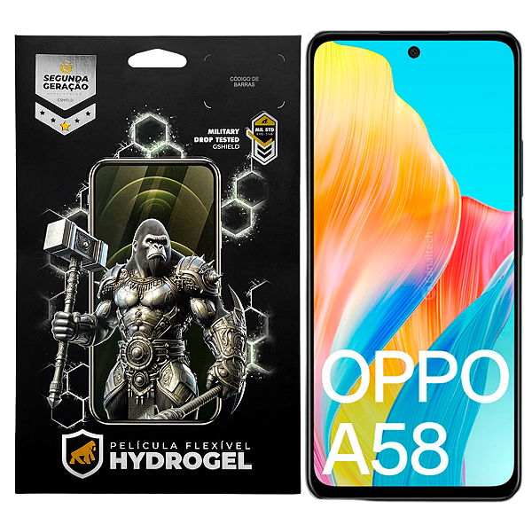 Película para Oppo A58 - Hydrogel Gamer Fosca - Gshield