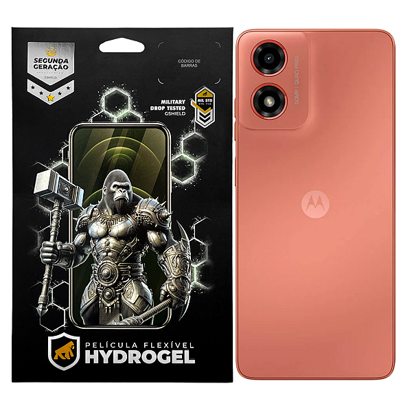 Película para Motorola Moto G04s - Traseira Hydrogel HD - Gshield