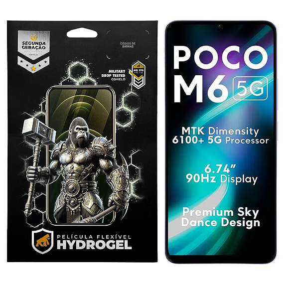 Película para Xiaomi Poco M6 5G - Hydrogel HD - Gshield
