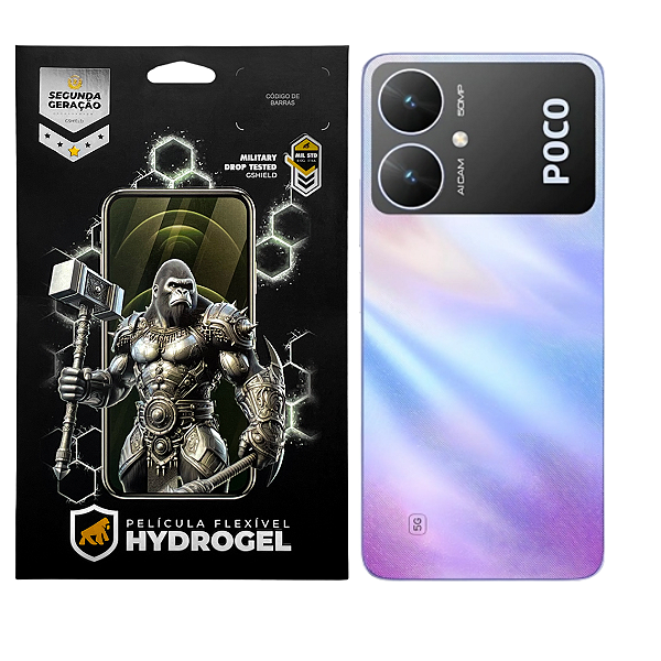 Película para Xiaomi Poco M6 5G - Traseira Hydrogel HD - Gshield