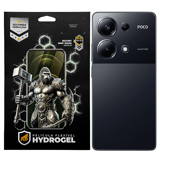 Película para Xiaomi Poco M6 Pro - Traseira Hydrogel HD - Gshield