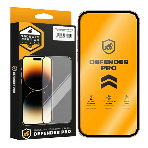 Película para Apple - Defender Pro - Preta - Gshield