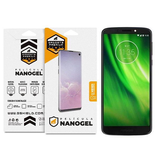 Película para Motorola Moto G6 Play - Nano Gel Dupla - Gshield