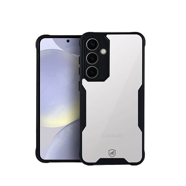 Capa para Samsung Galaxy S24 FE - Dual Shock Sense Preta - Gshield