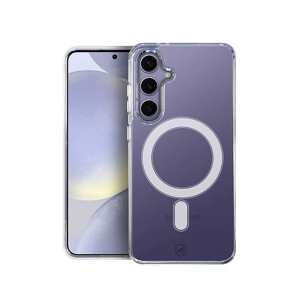 Capa MagSafe para Samsung Galaxy S24 FE - Transparente - Gshield