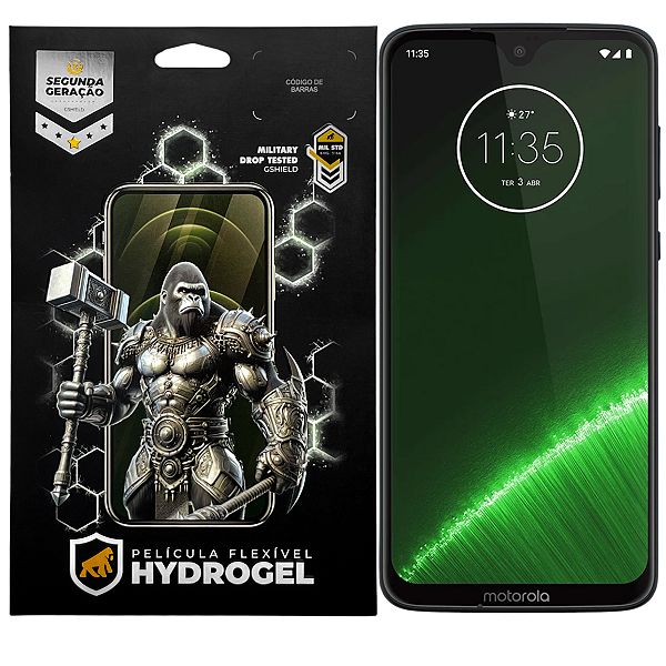 Película para Motorola Moto G7 Plus - Hydrogel Gamer Fosca - Gshield