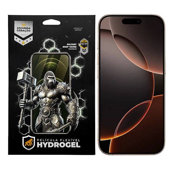 Película para iPhone 16 Pro Max - Hydrogel Gamer Fosca - Gshield