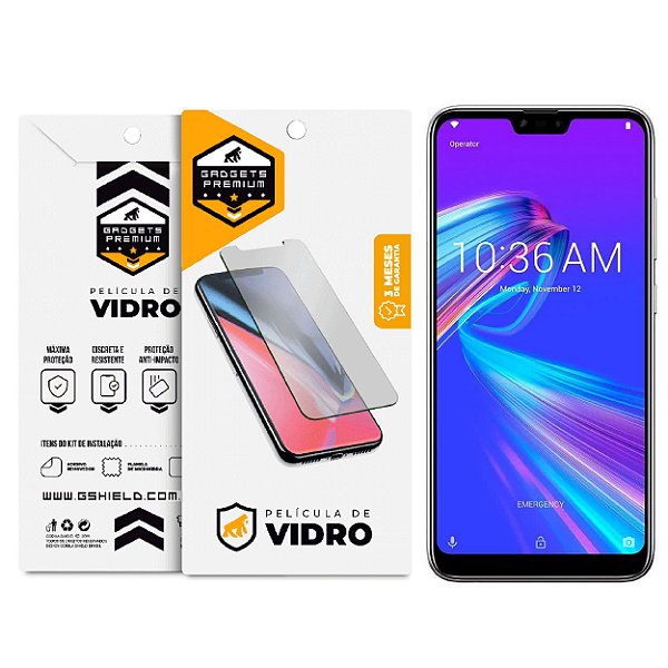 Película para Asus Zenfone Max Plus - Vidro Dupla - Gshield