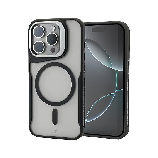Capa para iPhone 16 Pro Max - MagSafe Venom - Preta - Gshield