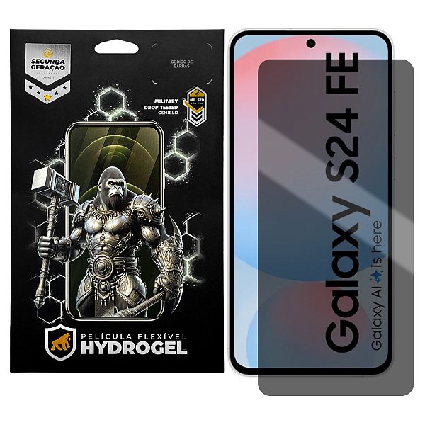 Película para Samsung Galaxy S24 FE 5G - Privacidade Hydrogel - Gshield