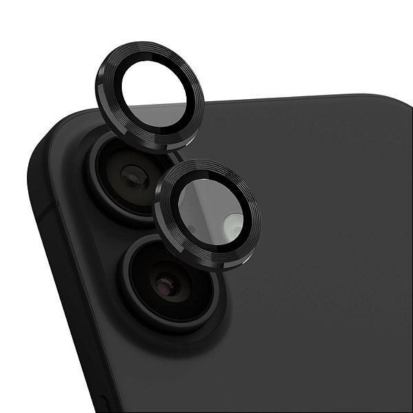 Protetor de Lente para iPhone 16 Plus - One Armor - Frame para câmera - Preto - Gshield