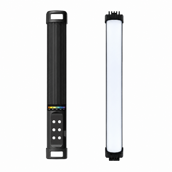 Bastão de LED RGB Portátil com Suporte Magnético Integrado, Cor Ajustável 2700k - 7500k, Bateria 2000mAh, CRI 95+ para Fotos e Vídeos - Armor - Gshield