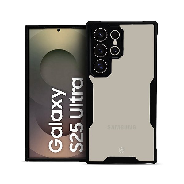 Capa para Samsung Galaxy S25 Ultra - Dual Shock Sense Preta - Gshield