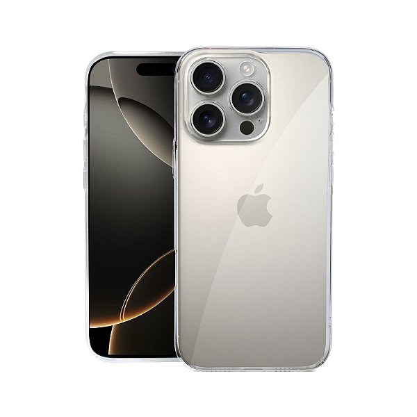 Capa para iPhone 16 Pro - Crystal Slim - NÃO AMARELA - Gshield