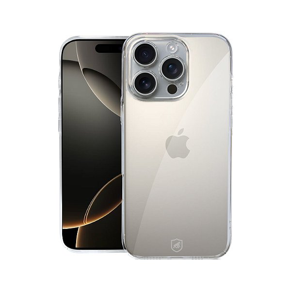 Capa para iPhone 16 Pro - Crystal Slim - NÃO AMARELA - Gshield