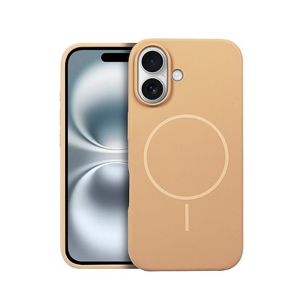 Capa para iPhone 16 Plus - Silicon Liquid Magsafe - Desert - Gshield