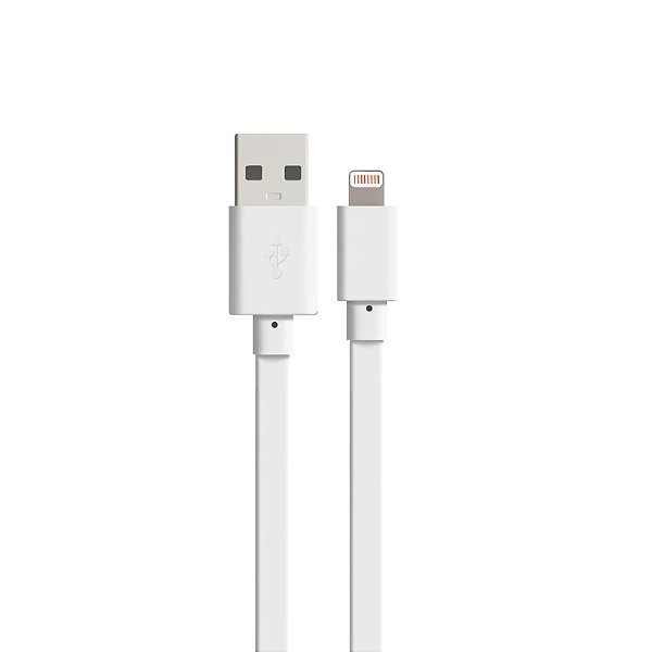 Cabo USB-A / Lightning – Design Antienrolamento e Alta Durabilidade - Flat – Gshield