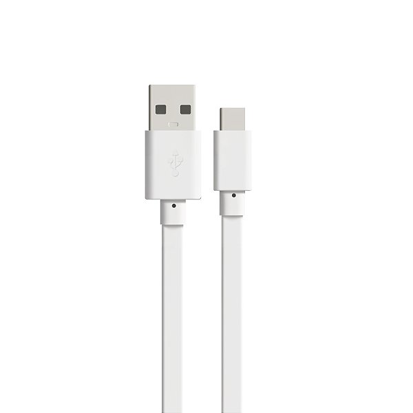 Cabo USB-A / Tipo C – Design Antienrolamento e Alta Durabilidade - Flat – Gshield
