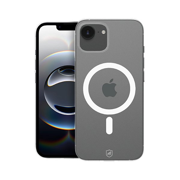 Capa para iPhone 16E - Crystal Slim Magsafe - NÃO AMARELA - Transparente - Gshield
