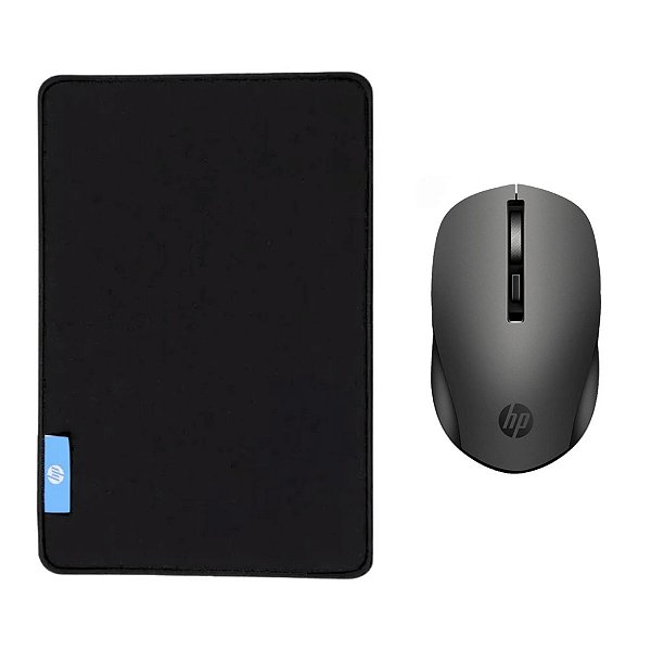 Kit Mouse Pad Speed Gamer + Mouse Wireless USB Optical - HP