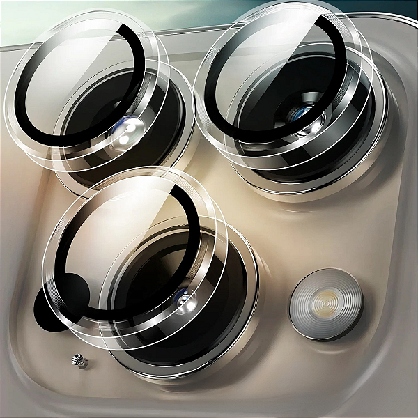 Protetor de Lente - Survivor - Transparente com molde aplicador - Frame para câmera - Gshield