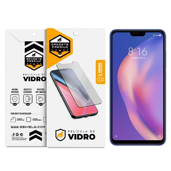 Película para Xiaomi Mi 8 - Vidro Dupla - Gshield