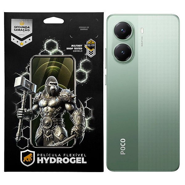 Película para Xiaomi Poco X7 Pro 5G - Traseira Hydrogel HD - Gshield