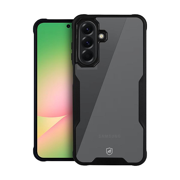 Capa para Samsung Galaxy A56 - Dual Shock Sense Preta - Gshield