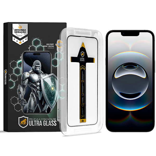 Película para iPhone 16E - Ultra Glass - Preta - Gshield