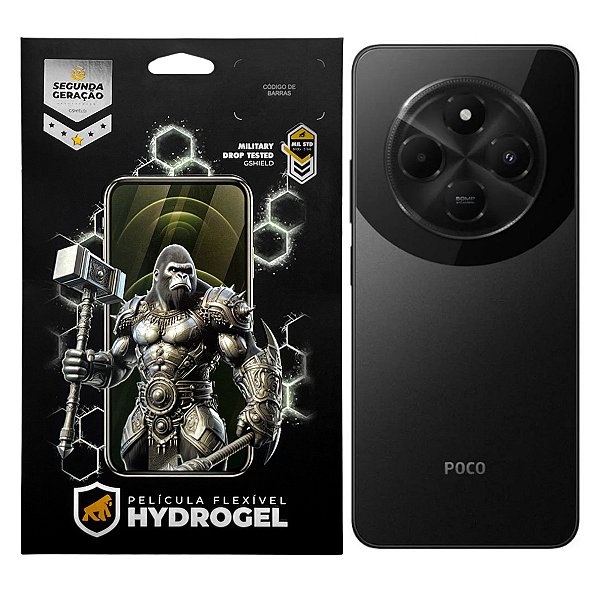 Película para Xiaomi Poco C75 - Traseira Hydrogel HD - Gshield