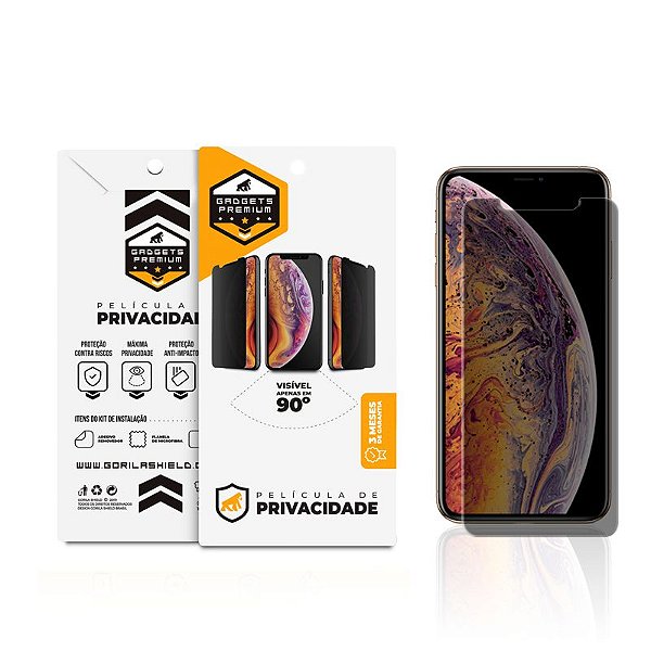 Película para iPhone XS Max - Privacidade - Gshield