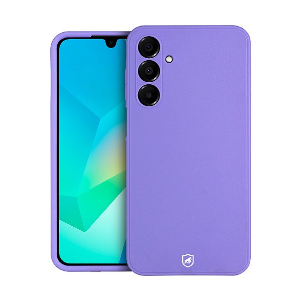 Capa para Samsung Galaxy A16 5G - Silicon Veloz - Lilás - Gshield