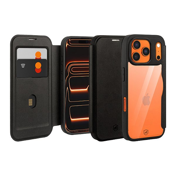 Capa para iPhone 17 Pro Max - Carteira Dual - Gshield