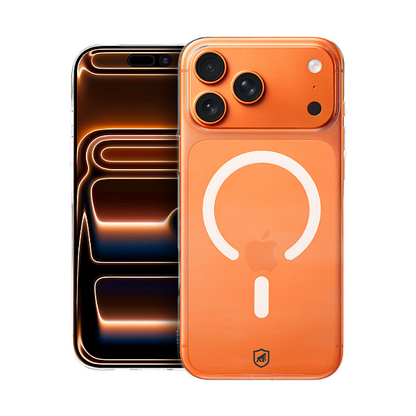 Capa para iPhone 17 Pro Max- Crystal Slim Magsafe - NÃO AMARELA - Transparente - Gshield