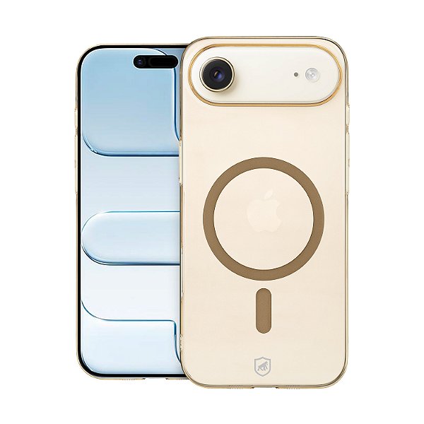 Capa para iPhone Air - Crystal Slim Magsafe - NÃO AMARELA - Desert - Gshield