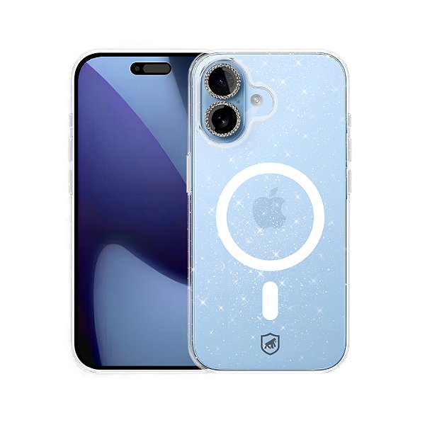 Capa para iPhone 17 - MagSafe Glitter - Gshield