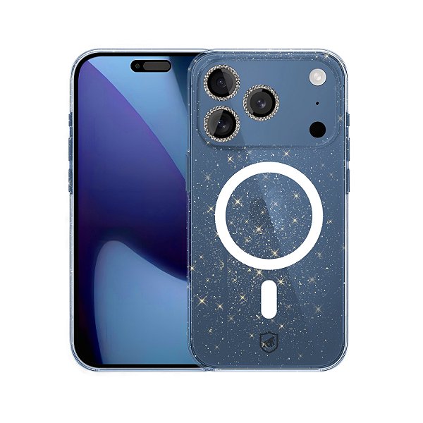 Capa para iPhone 17 Pro - MagSafe Glitter - Gshield