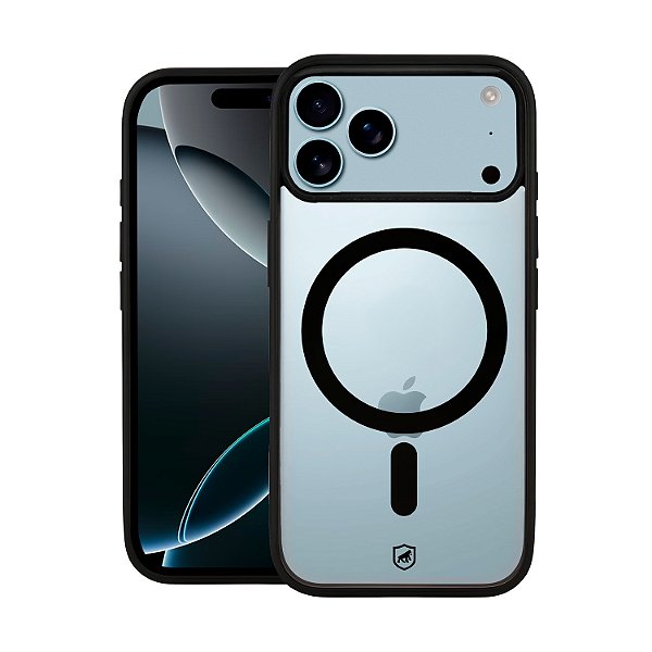 Capa MagSafe para iPhone 17 Pro Max - Preta - Gshield