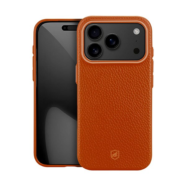 Capa para iPhone 17 Pro Max - Magsafe TechCouro - Marrom - Gshield