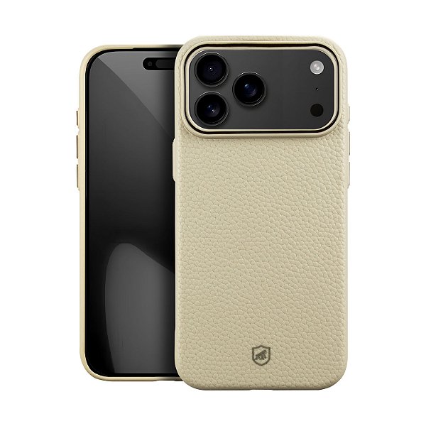 Capa para iPhone 17 Pro Max - Magsafe Tech Couro - Nature - Gshield