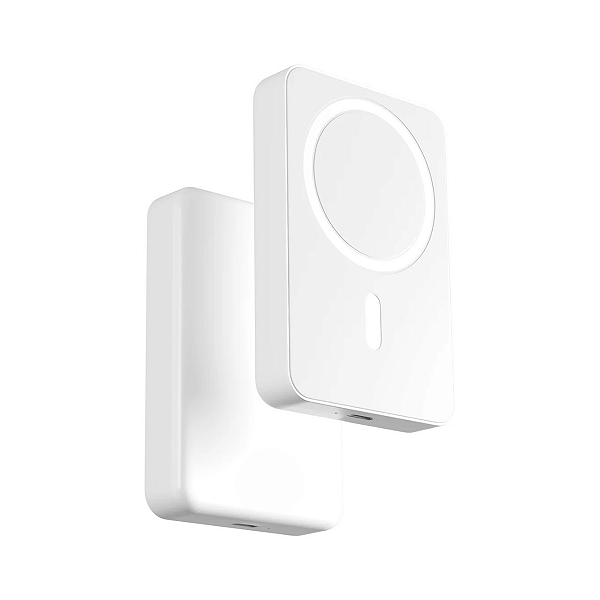 Carregador Portátil Wireless 10.000 mAh - Branco