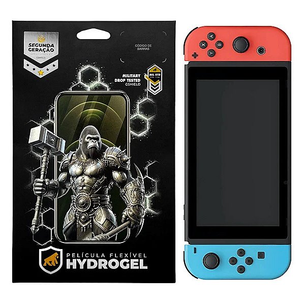 Película para Nintendo Switch V2 - Hydrogel Gamer Fosca - Gshield